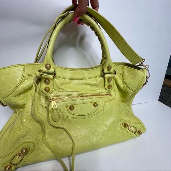 BALENCIAGA Classic City Neon Yellow June Citronna - Picture 11 of 17